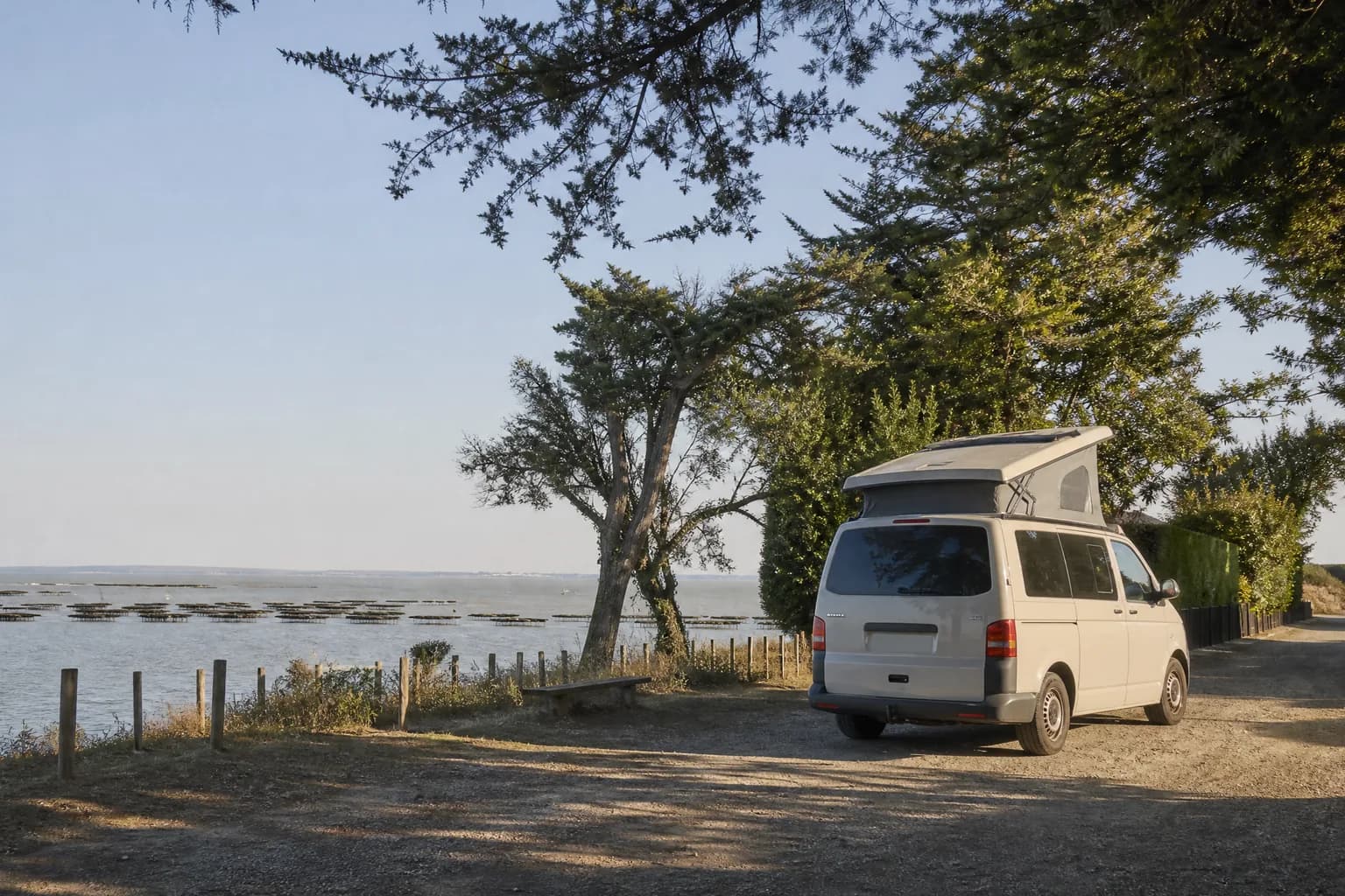 Île d'Oléron, Marennes et Rochefort en van aménagé au départ de bordeaux