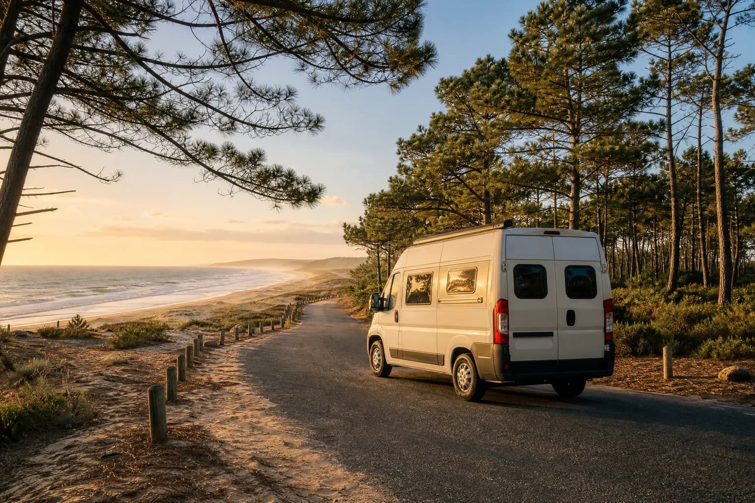 Lacs et plages des Landes