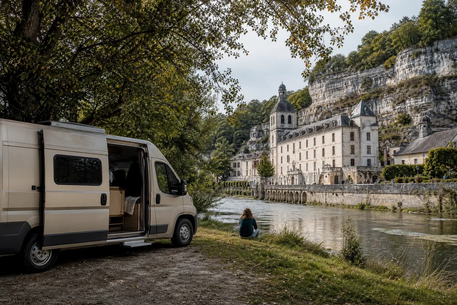 Périgord vert : Brantôme et Saint-Jean-de-Côle en van aménagé au départ de bordeaux
